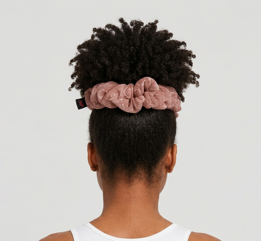 Ayababj Chiffon Scrunchie