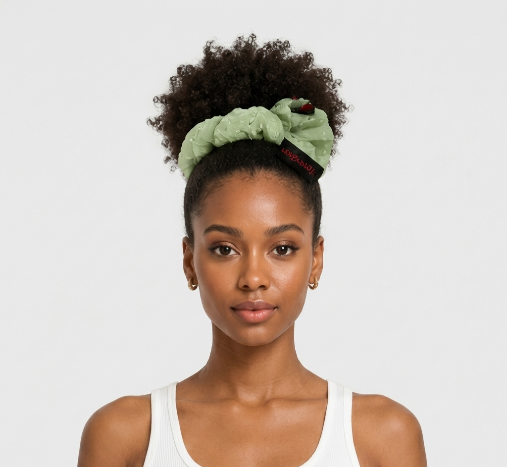 Ayababj Textured Scrunchie
